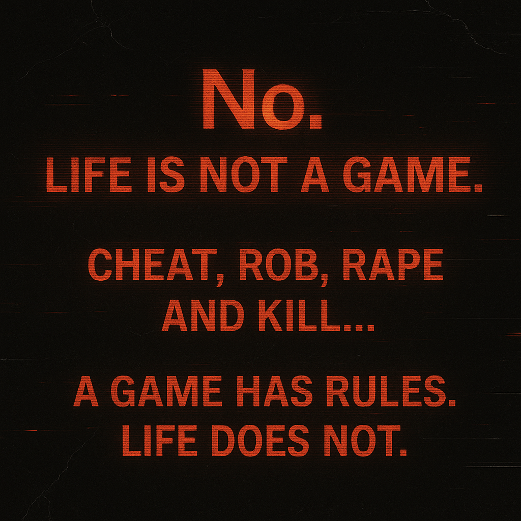 Dark Anti-Game Realism